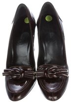 Thumbnail for your product : Balenciaga Patent Leather Knot Pumps