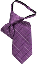 Thumbnail for your product : Calvin Klein Little Boys' Etched Grid Zipper Tie