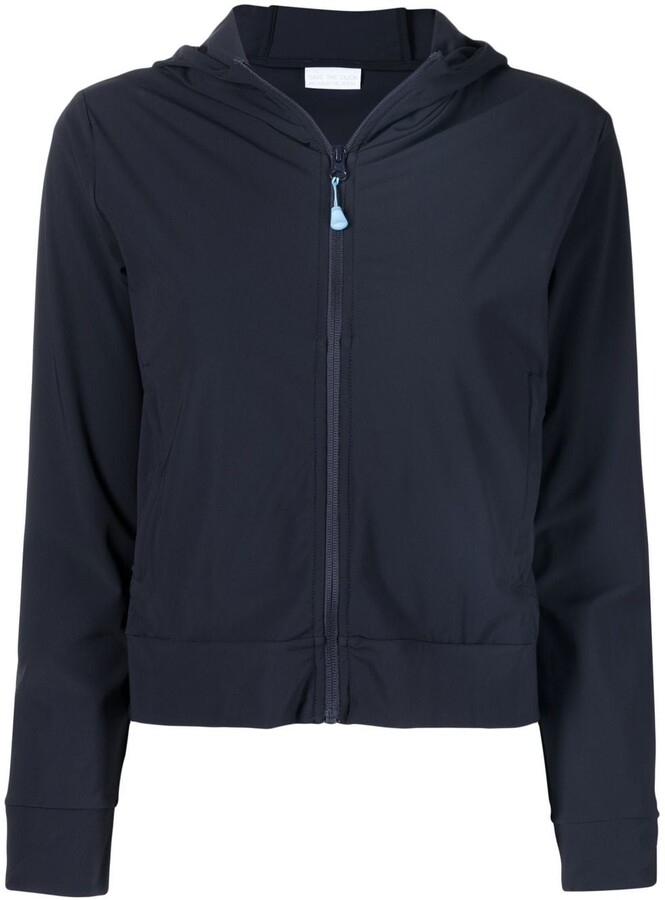 womens hooded bomber jacket