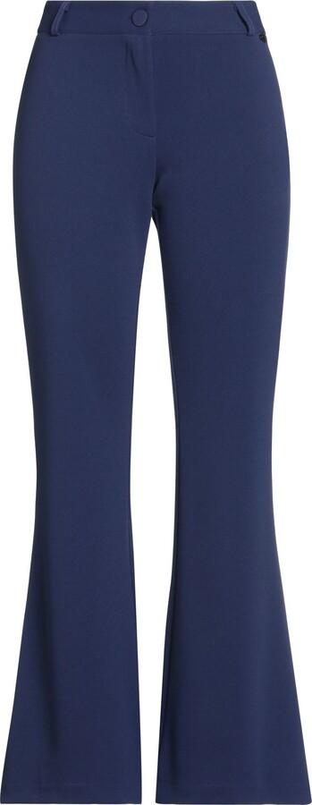 Navy Blue Flare Pants