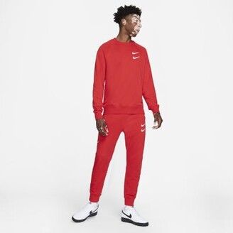Nike Sportswear Swoosh Men's French Terry Crew - ShopStyle Activewear Shirts