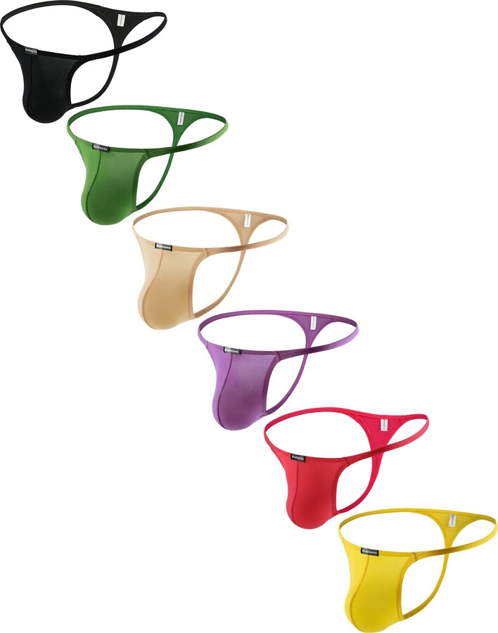 Hanhepee Men's GString Underwear Low Rise Sexy Cool Comfort Thong