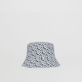 Thumbnail for your product : Burberry Monogram Print Cotton Bucket Hat