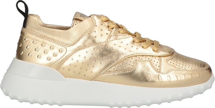 Tod's Sneakers Gold - ShopStyle