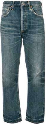 Citizens of Humanity cropped straight jeans