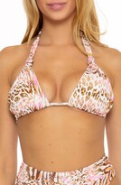 Thumbnail for your product : Isabella Rose Safari Triangle Bikini Top