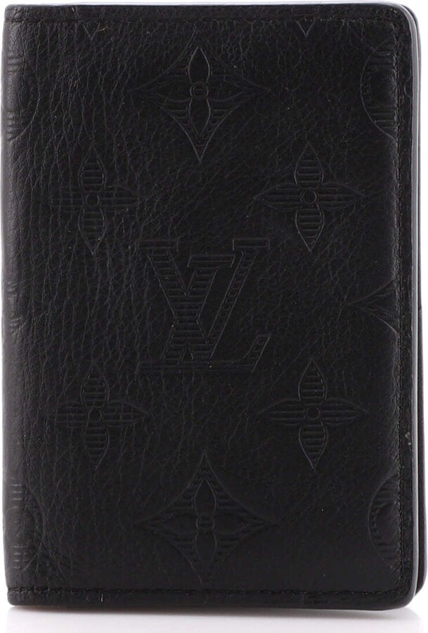 Louis Vuitton Pocket Organizer Monogram Shadow Leather - ShopStyle