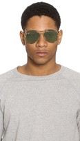 Thumbnail for your product : Ray-Ban Fabric Wrapped Classic Aviators