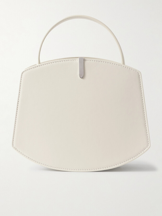 Savette Florence Mini Embellished Leather Tote - Ivory