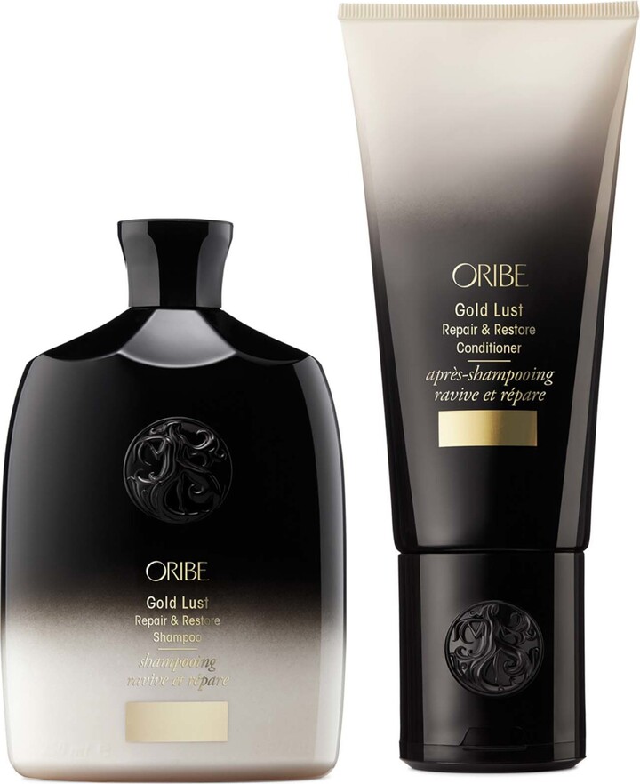 Oribe Gold Lust Repair and Restore Shampoo and Conditioner Bundle 8.5 fl oz