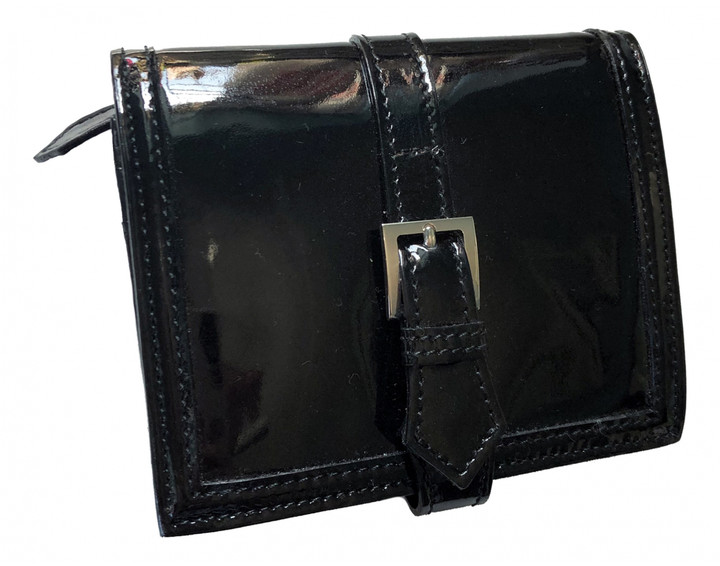 Burberry Black Patent leather Wallets ShopStyle