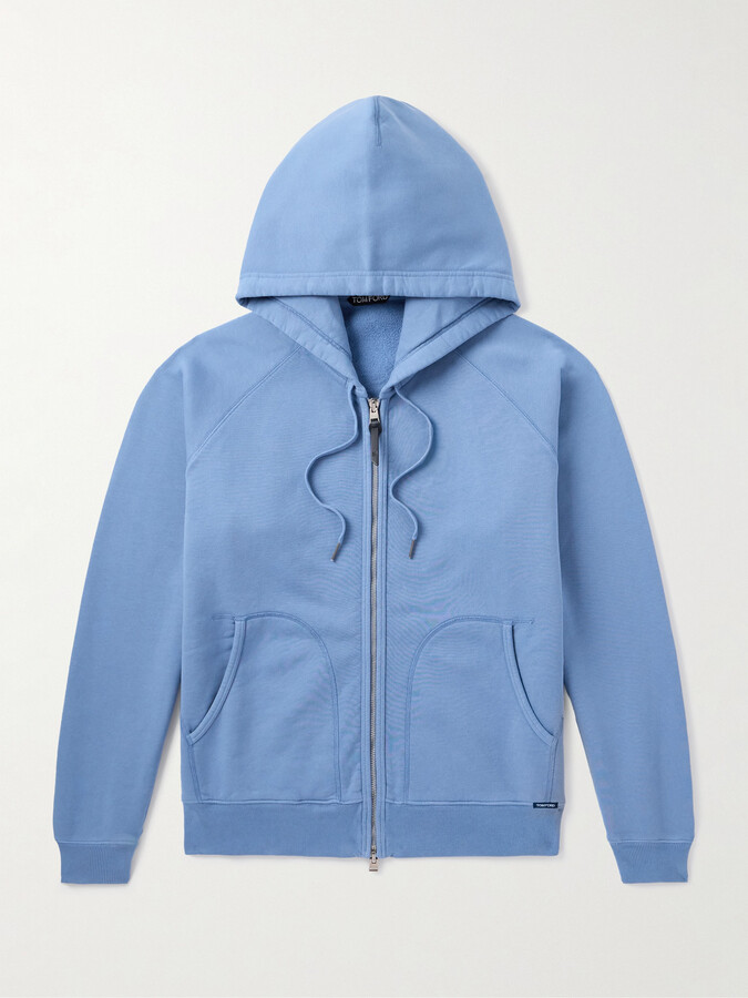 Tom Ford Slim-Fit Cotton-Jersey Zip-Up Hoodie