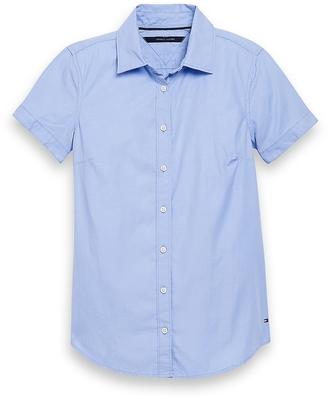Tommy Hilfiger Final Sale- Short Sleeve Solid Shirt