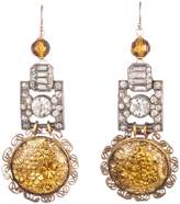 Thumbnail for your product : Lulu Frost Vintage Golden Flower Art Deco Link Earrings