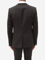 Thumbnail for your product : Givenchy Logo-plaque Wool-blend Rep Jacket - Black