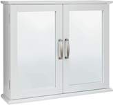 Thumbnail for your product : Argos Home New Tongue and Groove Mirrored Wall Cabinet-White