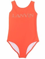 Thumbnail for your product : Lanvin Logo-Print Swimsuit