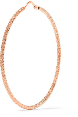 Carolina Bucci Mirador 18-karat Rose Gold Hoop Earrings - one size