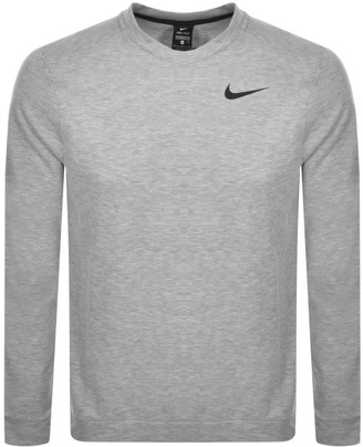 nike crew neck sweatshirt grey