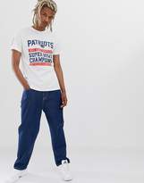 Thumbnail for your product : New Era NFL New England Patriots large graphic t-shirt in white