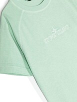 Thumbnail for your product : Stone Island Junior logo-embroidered short-sleeve T-shirt