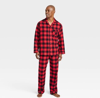 Wondershop Men' Big & Tall Buffalo Check Flannel Matching Family Pajama Set  - Wonderhop™ Red LT - ShopStyle