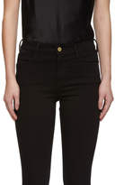 Thumbnail for your product : Frame Black Le High Skinny Vented Jeans