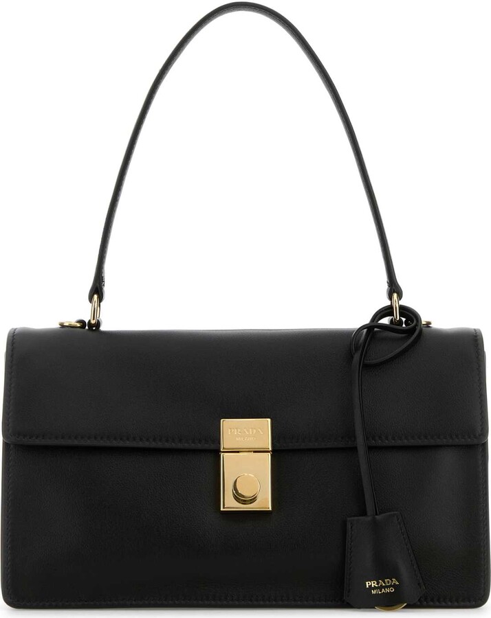 Prada Black Leather Handbag