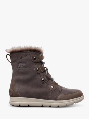 Sorel Explorer Joan Snow Boots, Grey