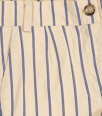 Morley Frosty striped cotton shorts