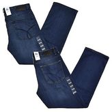 Thumbnail for your product : Calvin Klein Jeans Mens Classic Straight Leg Denim Whisker Wash Pants Blue New