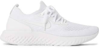 Nike Running - Epic React Flyknit Sneakers - Men - White