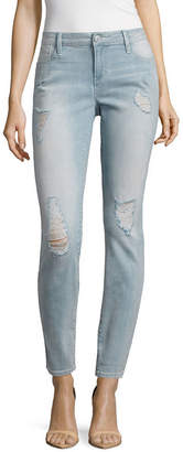 BELLE + SKY Alexa Destructed Skinny Jeans-Petites