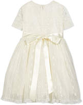 Thumbnail for your product : Oscar de la Renta Dawn Short-Sleeve Lace Dress, Ivory, Size 2-14