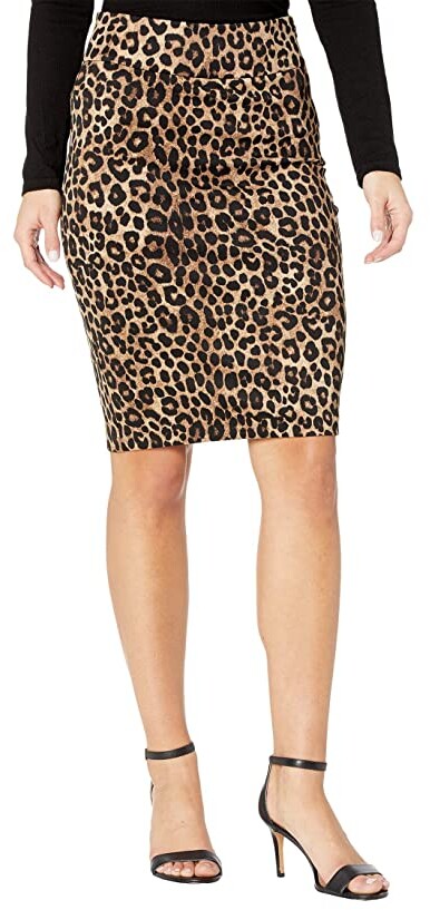 MICHAEL Michael Kors Cheetah Pencil Skirt - ShopStyle