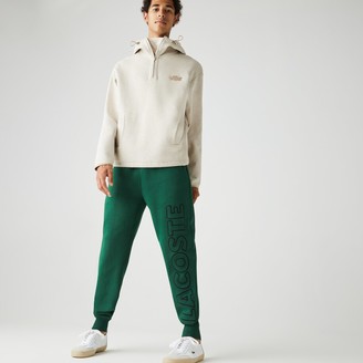 green lacoste sweatpants