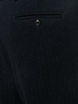 Thumbnail for your product : Giorgio Armani Herringbone Loose Fit Trousers