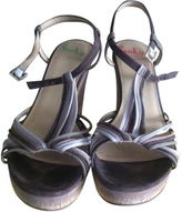 Thumbnail for your product : Paul Smith Green Leather Sandals