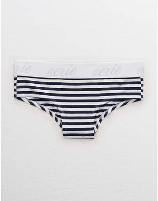 aerie Real SoftStretch Cotton Logo Cheeky