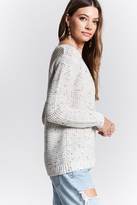 Thumbnail for your product : Forever 21 Ribbed Trim V-Neck Sweater