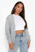 Thumbnail for your product : boohoo Cable Boyfriend Cardigan