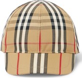 Thumbnail for your product : Burberry Children Vintage Check cotton baseball cap