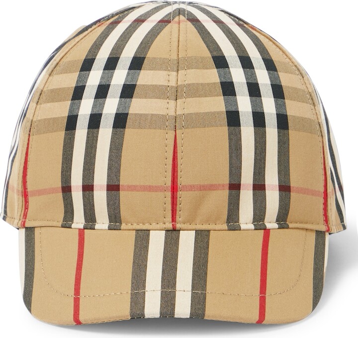 Burberry Children Vintage Check cotton baseball cap