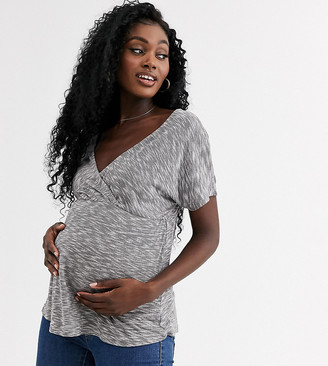 Mama Licious Mama.Licious Mamalicious stripe tunic t-shirt