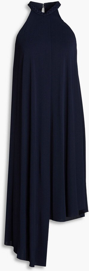 Marie draped jersey dress