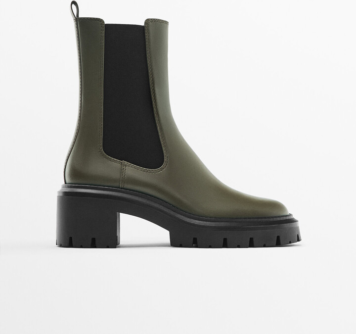 massimo dutti chelsea boots herren