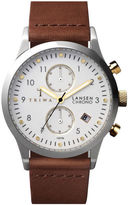 Thumbnail for your product : Triwa Lansen Chrono Ivory Watch Brown Leather Bracelet