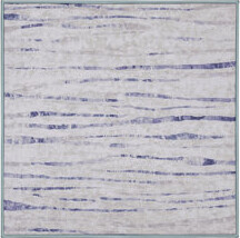 17 Stories Machine Washable Blue Area Rug