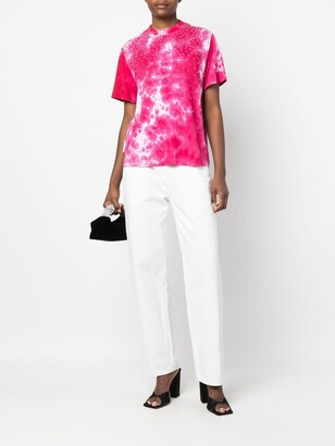 Miu Miu crystal-embellished Cotton T-Shirt - Farfetch