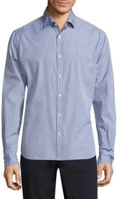 Isaia Camicie Regular-Fit Checked Shirt